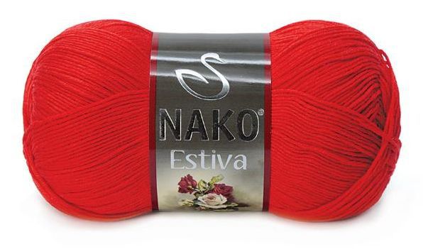 Пряжа Estiva 6951 Красный